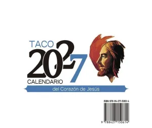 CALENDARIO 2027 TACO - NOTAS SIN SOPORTE -