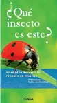 ¿QUE INSECTO ES ESTE?