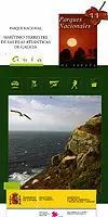 MAPA-GUÍA DEL PARQUE NACIONAL MARÍTIMO TERRESTRE DE LAS ISLAS ATLÁNTICAS DE GALI