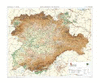 MAPA CASTILLA Y LEON RELIEVE 1:400.000