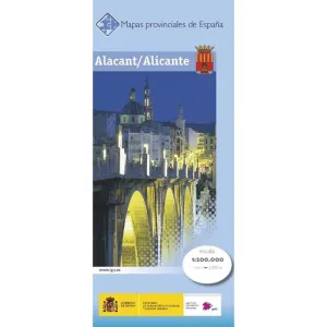 MAPA ALICANTE  1:200000