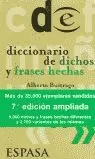 DICCIONARIO DE DICHOS Y FRASES HECHAS