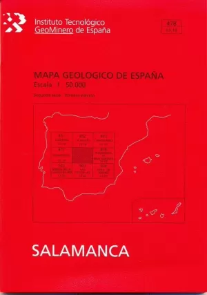 HOJA Y MEMORIAS GEOLÓGICAS-GEOMORFOLÓGICAS DE ESPAÑA A ESCALA 1:50000, N.478. SA