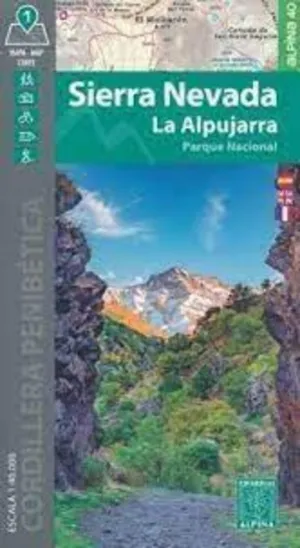 MAPA SIERRA NEVADA 1:40.000