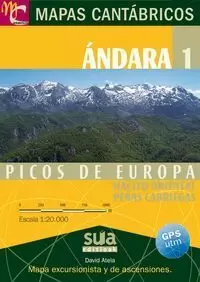 MAPA PICOS DE EUROPA. MACIZO ORIENTAL  ÁNDARA 1:20.000