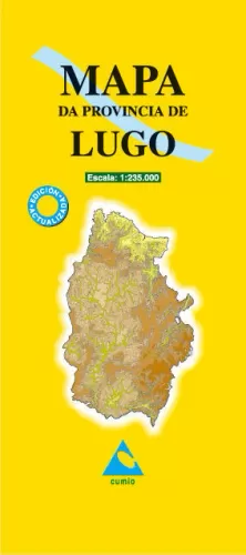 MAPA DA PROVINCIA DE LUGO