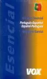 DICCIONARIO ESENCIAL PORTUGUÉS-ESPAÑOL, ESPAÑOL-PORTUGUÉS