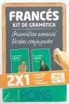 KIT DE GRAMÁTICA FRANCÉS. GRAMÁTICA ESENCIAL + VERBOS CONJUGADOS