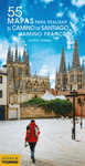 MAPA CAMINO DE SANTIAGO CAMINO FRANCÉS (55 MAPAS)