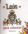 LEON PARA COLOREAR
