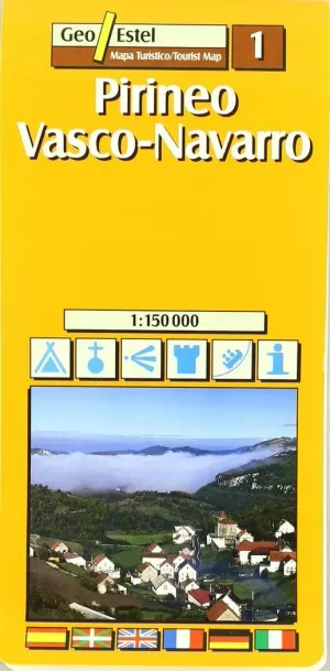 PIRINEO VASCO-NAVARRO, E 1:150.000