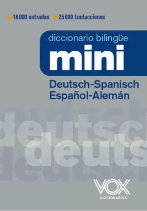 VOX DICCIONARIO MINI DEUTSCH-SPANISCH  / ESPAÑOL-ALEMÁN