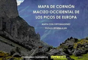 MAPA PICOS DE EUROPA OCCIDENTAL (CORNION) 1:25.000