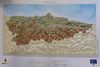 MAPA ASTURIAS RELIEVE