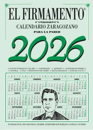 CALENDARIO ZARAGOZANO DE PARED 2026